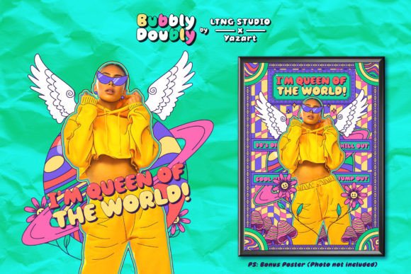 Bubbly Doubly: Reviving Y2K Whimsy in Modern Design