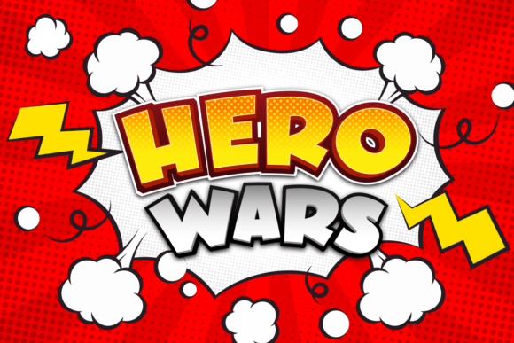 Hero Wars: The Chunky Display Font That Brings Personality to Your Designs