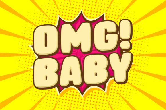 Omg Baby Font: Elevating Design with Cute and Chubby Typography