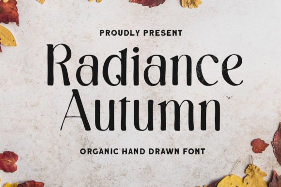 Radiance Autumn: Organic Hand-Drawn Charm