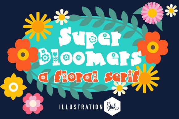 Super Bloomers: Floral Typography