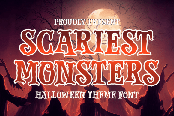 Unveiling the Design Power of Scariest Monsters: A Typographic Deep Dive